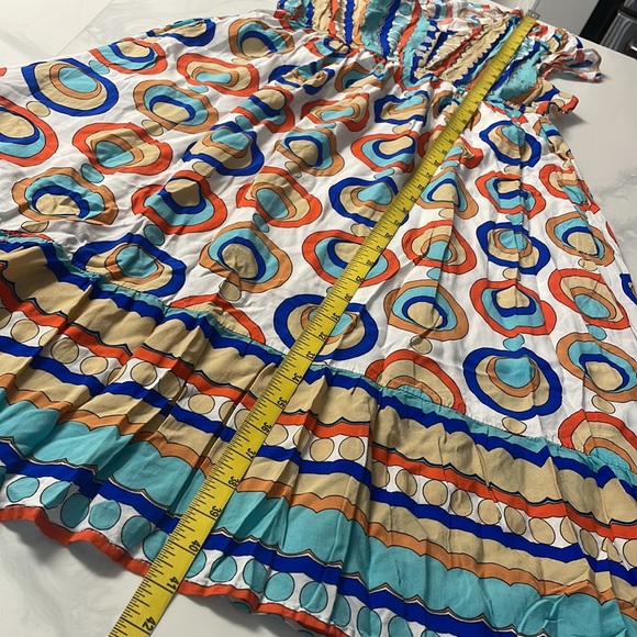 LAPIS Midi drees with multi colored polka dots - Picture 5 of 9